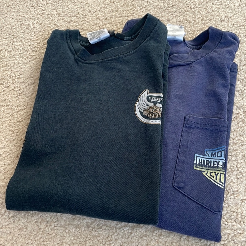 Harley-Davidson Long Sleeve T-Shirt Bundle